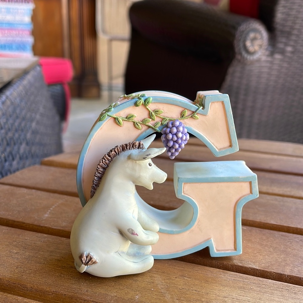Eeyore Letter G